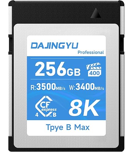 Amazon.com: 256GB CFexpress 4.0Type B Memory Cards for 8K RAW